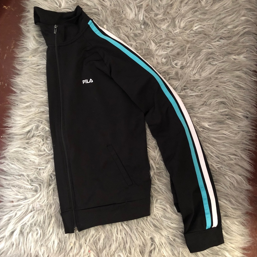 Fila Black Striped Jacket